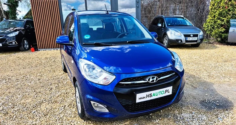 Hyundai i10 cena 14900 przebieg: 160000, rok produkcji 2012 z Głuszyca małe 781